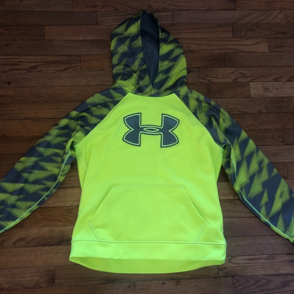 boys yellow under armour